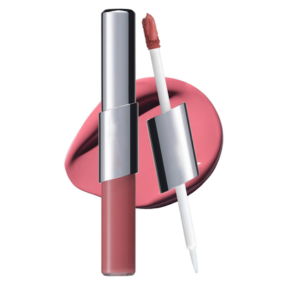 Perfect Twin Lip — Dual-Ended Liquid Lipstick with Velvet Matte Color and Glossy Shine