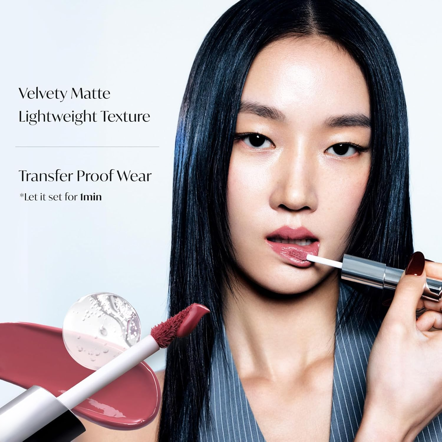 Perfect Twin Lip — Dual-Ended Liquid Lipstick with Velvet Matte Color and Glossy Shine