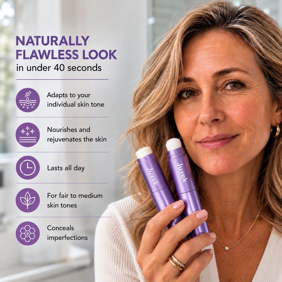 Changing Foundation Stick – The stick that makes mature skin glow again
